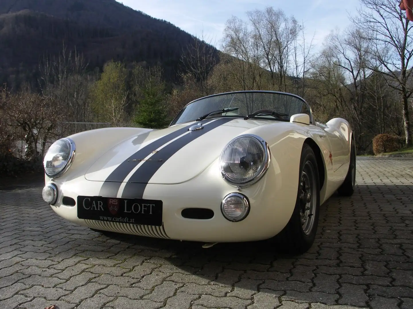 Porsche 550 Spyder Replik Chamonix Weiß - 1