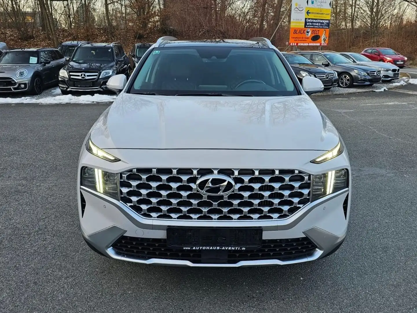 Hyundai SANTA FE 1.6 T-GDI Plug-in Hybrid 4WD Auto Weiß - 2