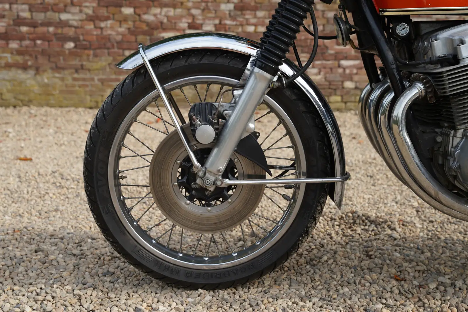 Honda CB 750 four Only 13.000 Km original from new, original conditi Оранжевый - 2
