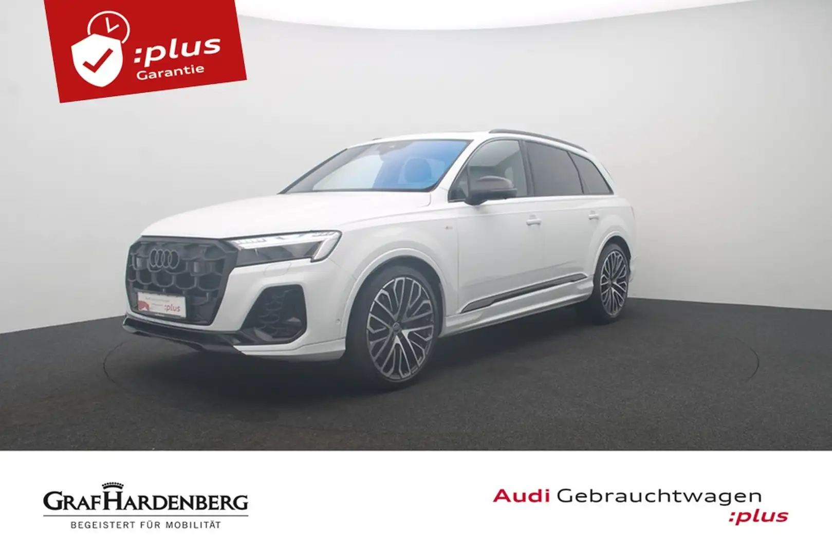 Audi Q7 55 TFSI quattro S line Matrix Navi B&O HuD Blanc - 1