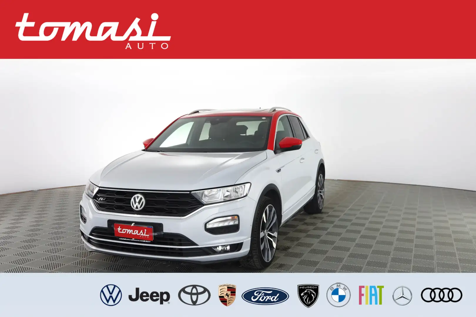 Volkswagen T-Roc 2.0 TDI SCR 150 CV DSG R-Line PACK R-LINE Argento - 1