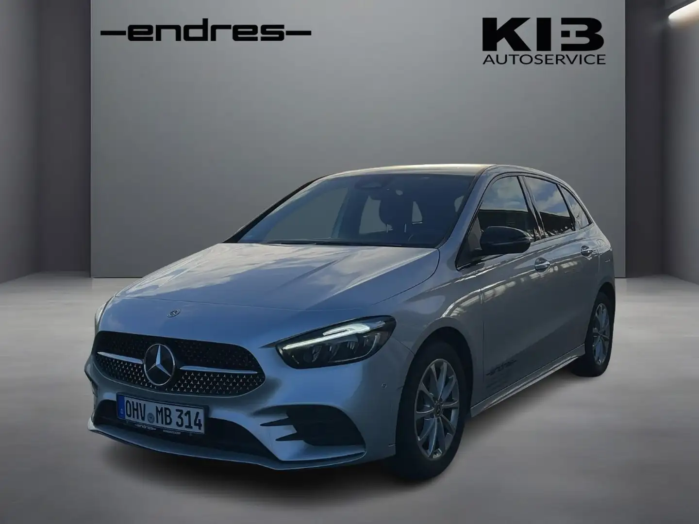 Mercedes-Benz B 250 e  AMG Line +Wide+MBUX+LED+Night+Cam+Totw Silber - 1