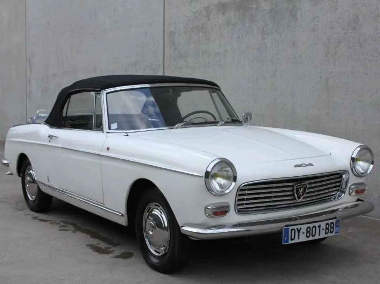 Peugeot 404 cabriolet Weiß - 1