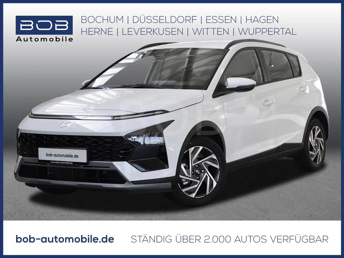 Hyundai BAYON Trend 1.0 T-GDI 7-DCT 2WD Komfort-Paket Weiß - 1