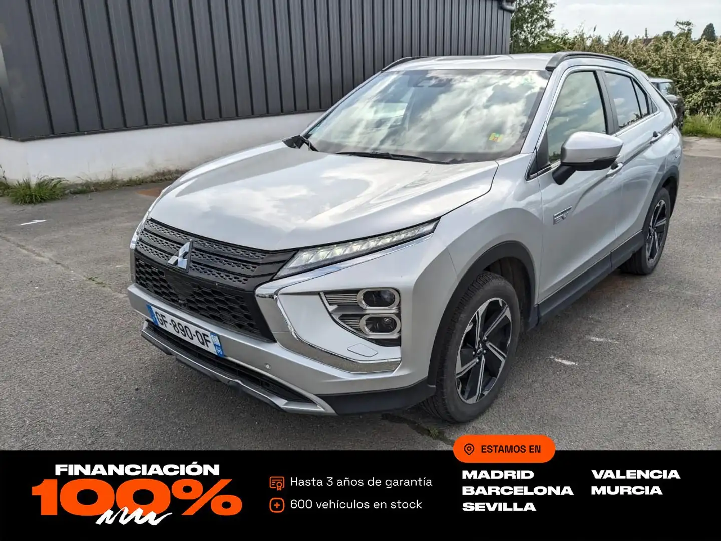 Mitsubishi Eclipse Cross 2.4 PHEV Kaiteki Auto 4WD Plateado - 1