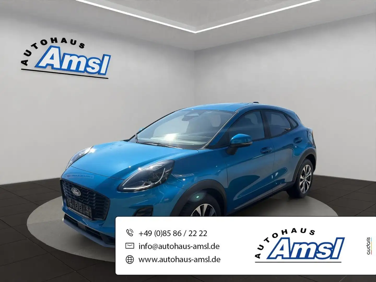 Ford Puma 1.0 EcoBoost Titanium *5-Ja.-Garantie*SiHZ* Blau - 1