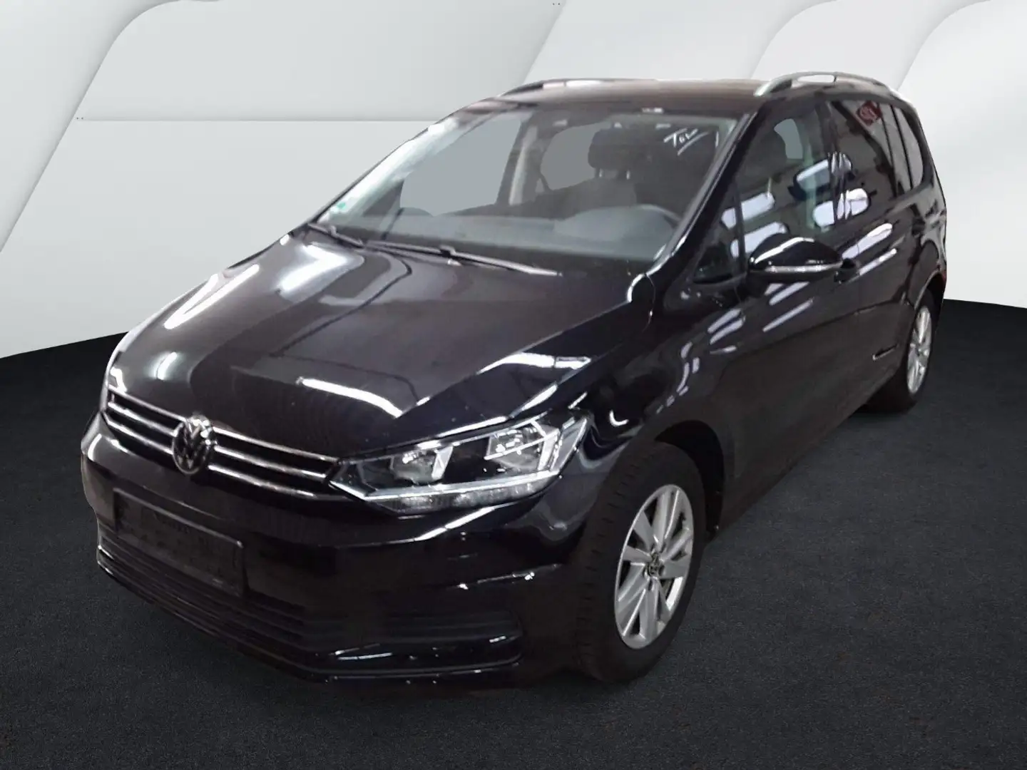 Volkswagen Touran CL 1.5TSI 150PS DSG ACC.AHK.7-SITZE.KAMERA.NAVI+VC Schwarz - 2