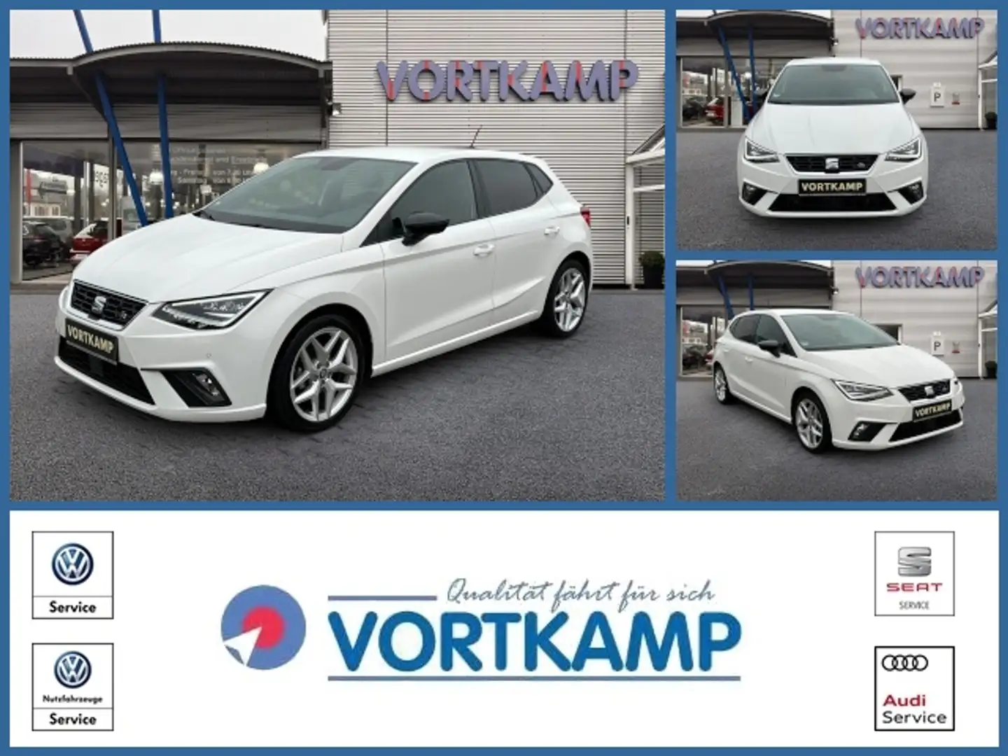 SEAT Ibiza FR LED/Kamera/Winterpaket/BEATSAudio Blanc - 1
