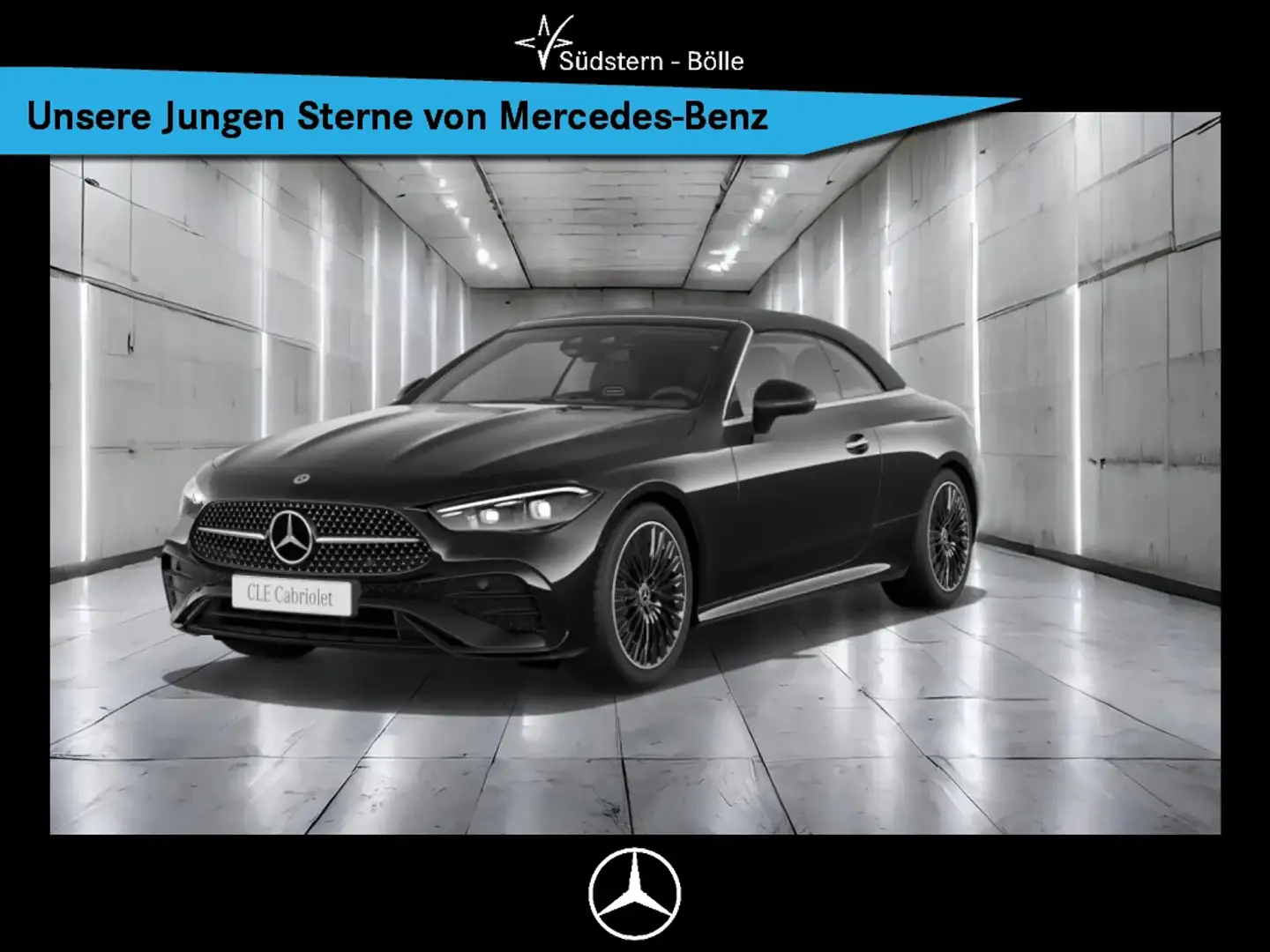 Mercedes-Benz CLE 200 Cabrio AMG+AMBIENTE+DISTRO+MEMORY+MBUX Schwarz - 1