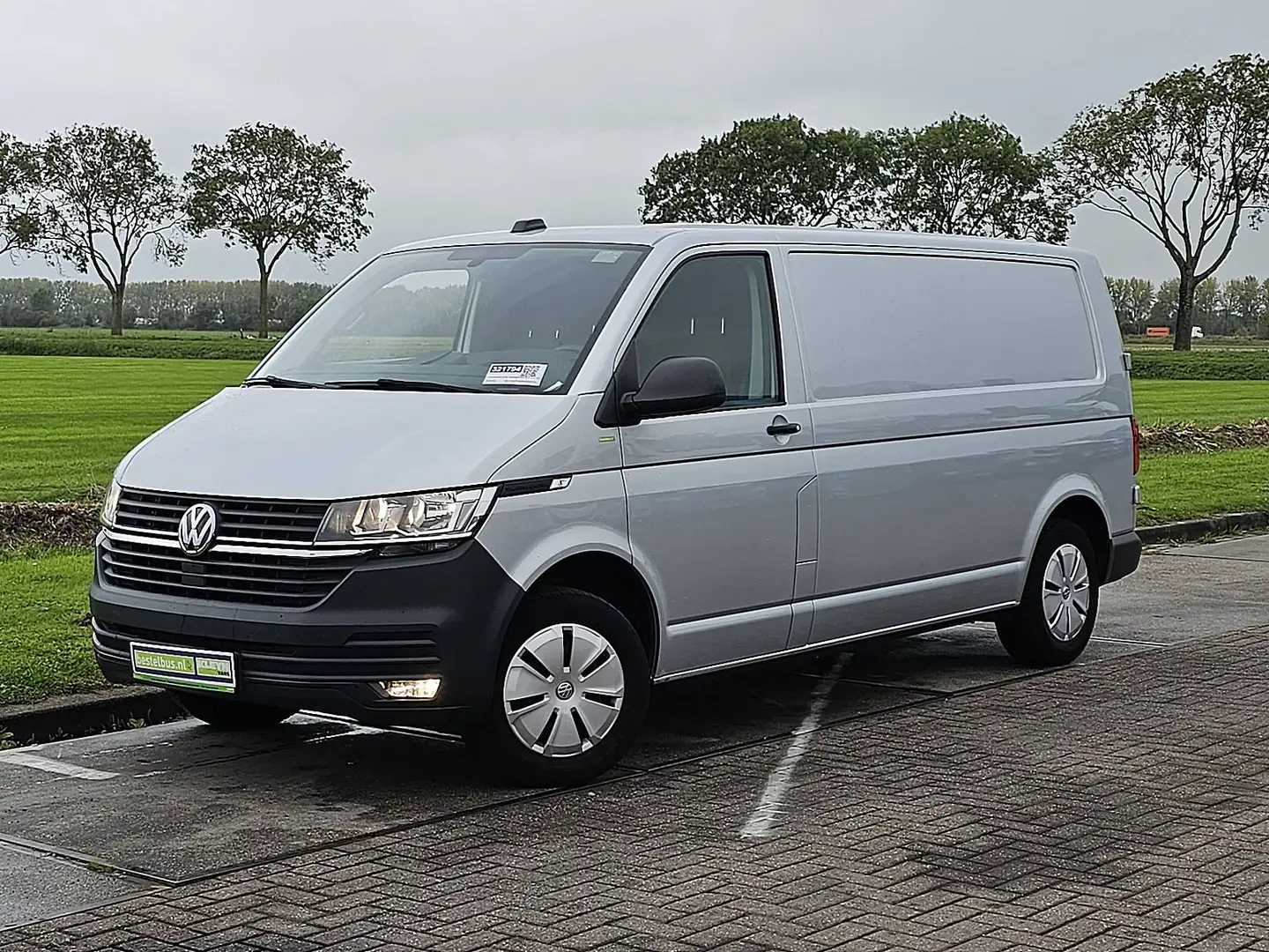Volkswagen Transporter 2.0 TDI ac lang EURO6 Argent - 2