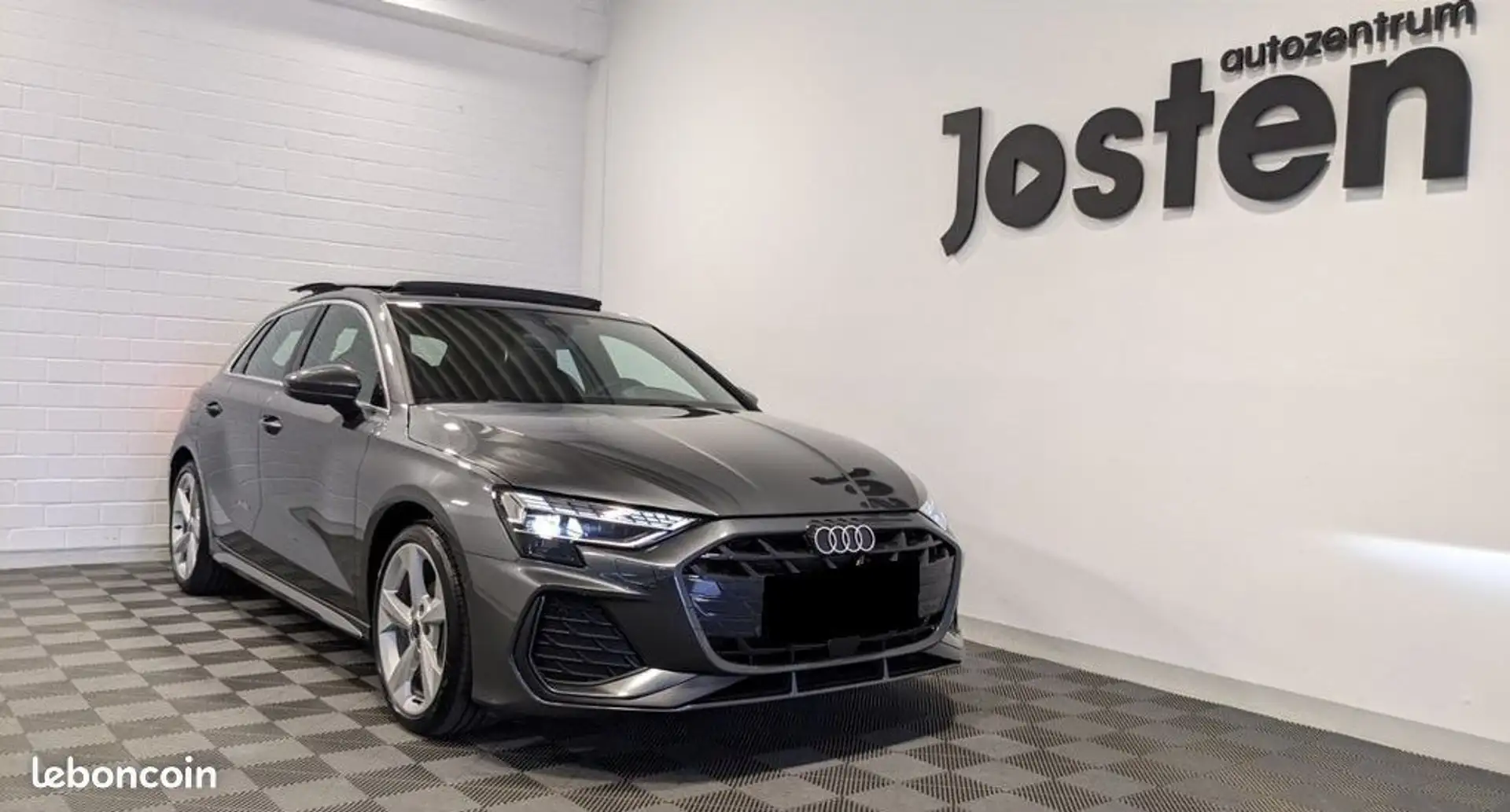 Audi A3 35 TDI Stronic S line 150CH GPS-LED-CAMERA-VIRTUAL Gris - 1