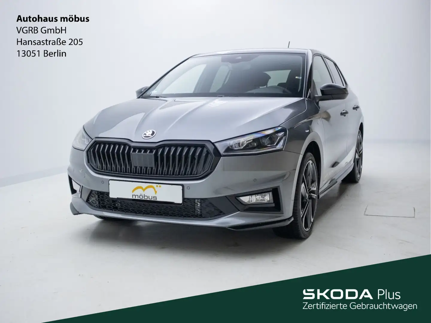 Skoda Fabia Monte Carlo 1.5 TSI DSG*APP*KLIMA*LED*RFK Grau - 2