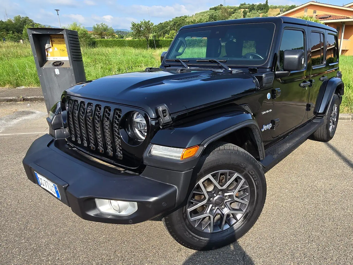 Jeep Wrangler Wrangler Unlimited 4xe 2.0 Sahara 4xe auto Nero - 2