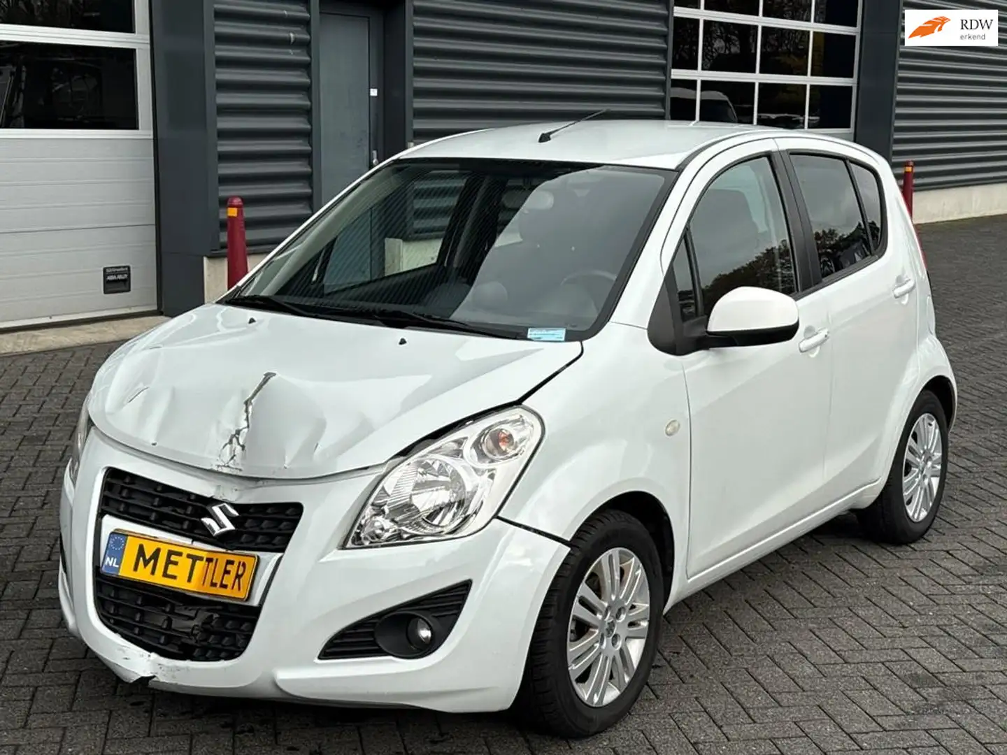 Suzuki Splash 1.0 VVT Exclusive EASSS, airco, trekhaak Blanc - 1