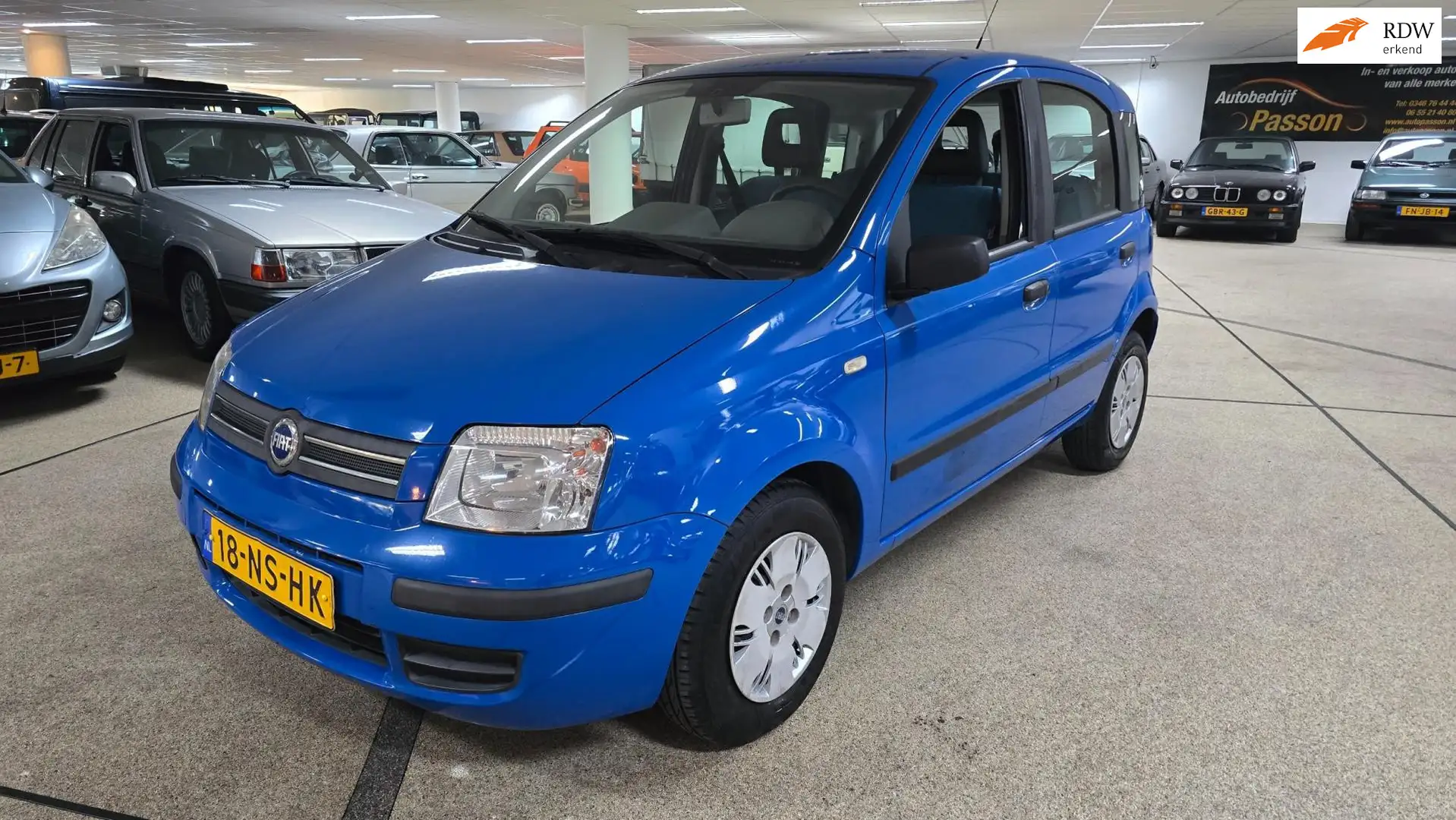 Fiat Panda 1.2 Dynamic 131.000dkm Nap! Nieuwe Apk! Blauw - 1