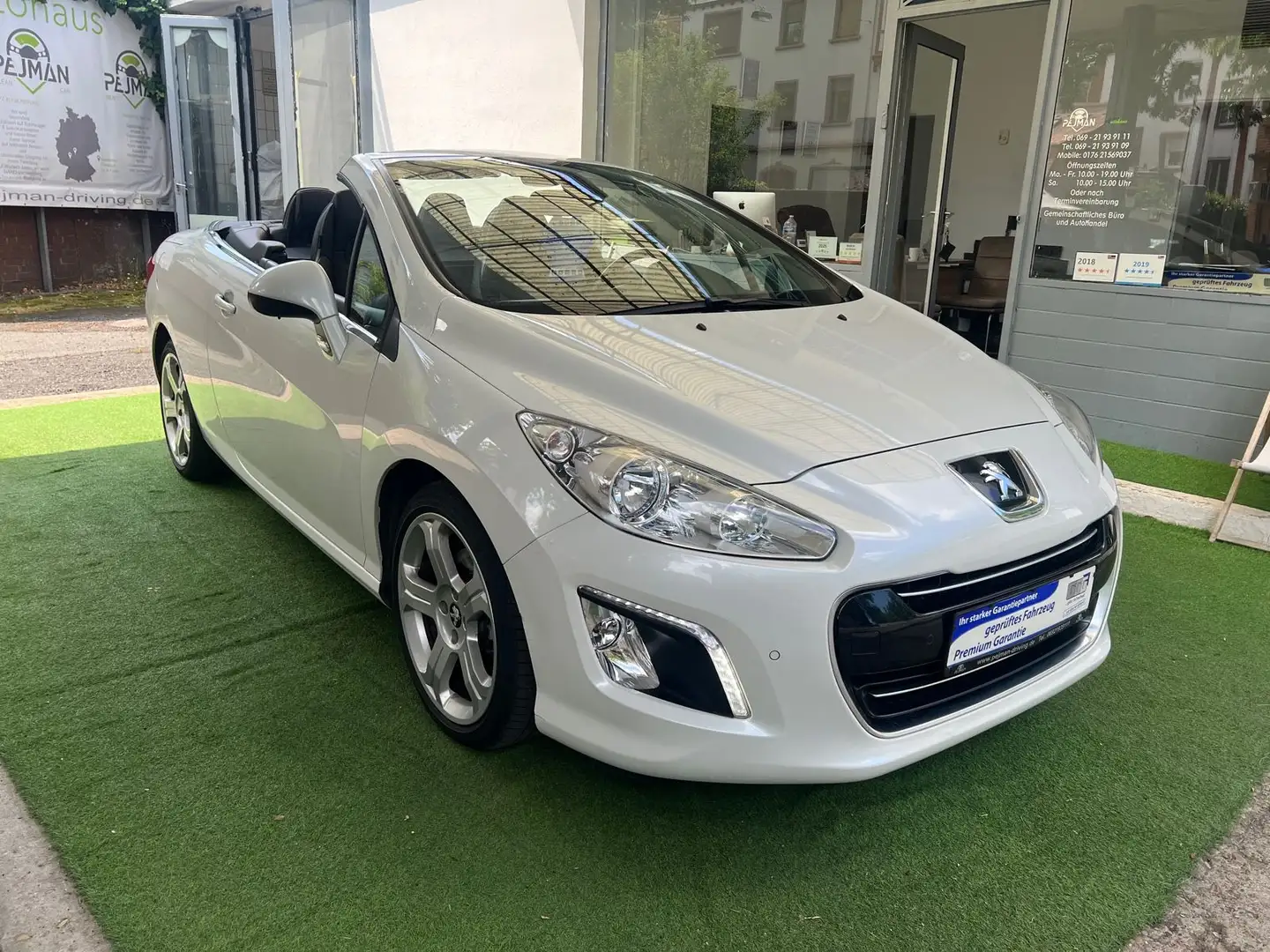 Peugeot 308 CC Cabrio-CoupeAllureKLIMA.A-2Z.SHZ.Bi-Z.2-H.TOP Weiß - 1