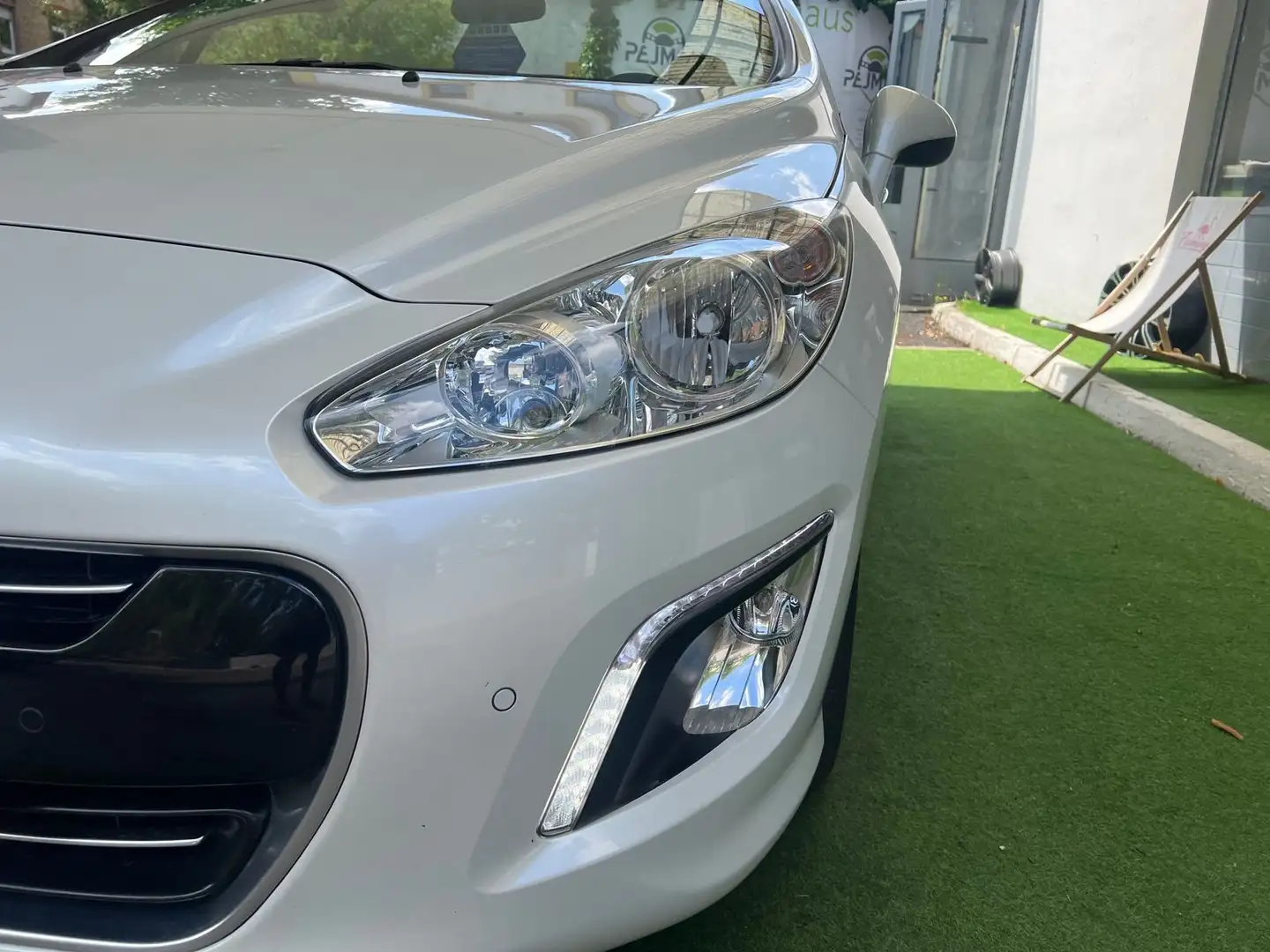 Peugeot 308 CC Cabrio-CoupeAllureKLIMA.A-2Z.SHZ.Bi-Z.2-H.TOP Weiß - 2