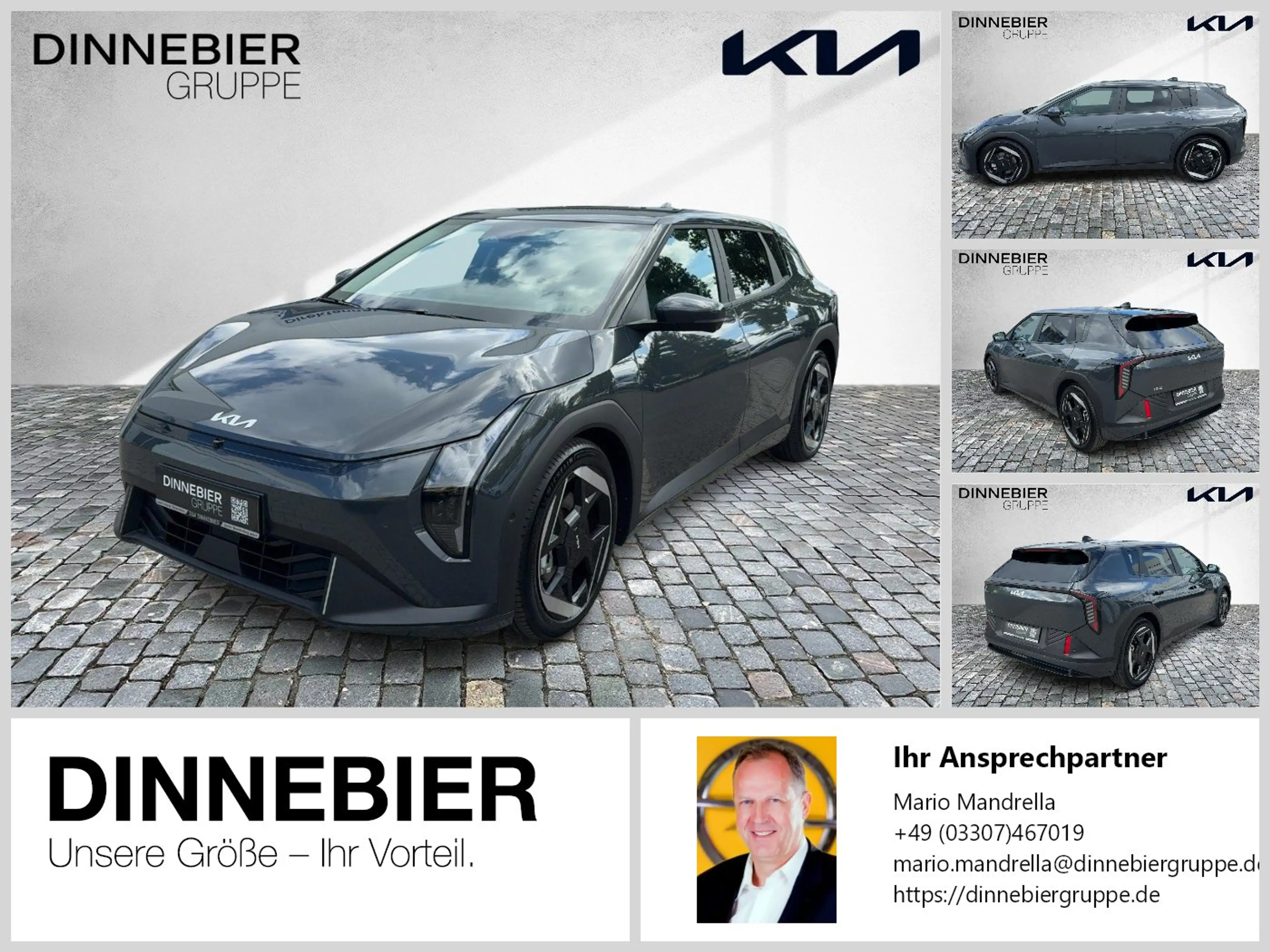 Kia EV4 Earth 81.4 kWh LED+360°Kamera+Glasdach Navi