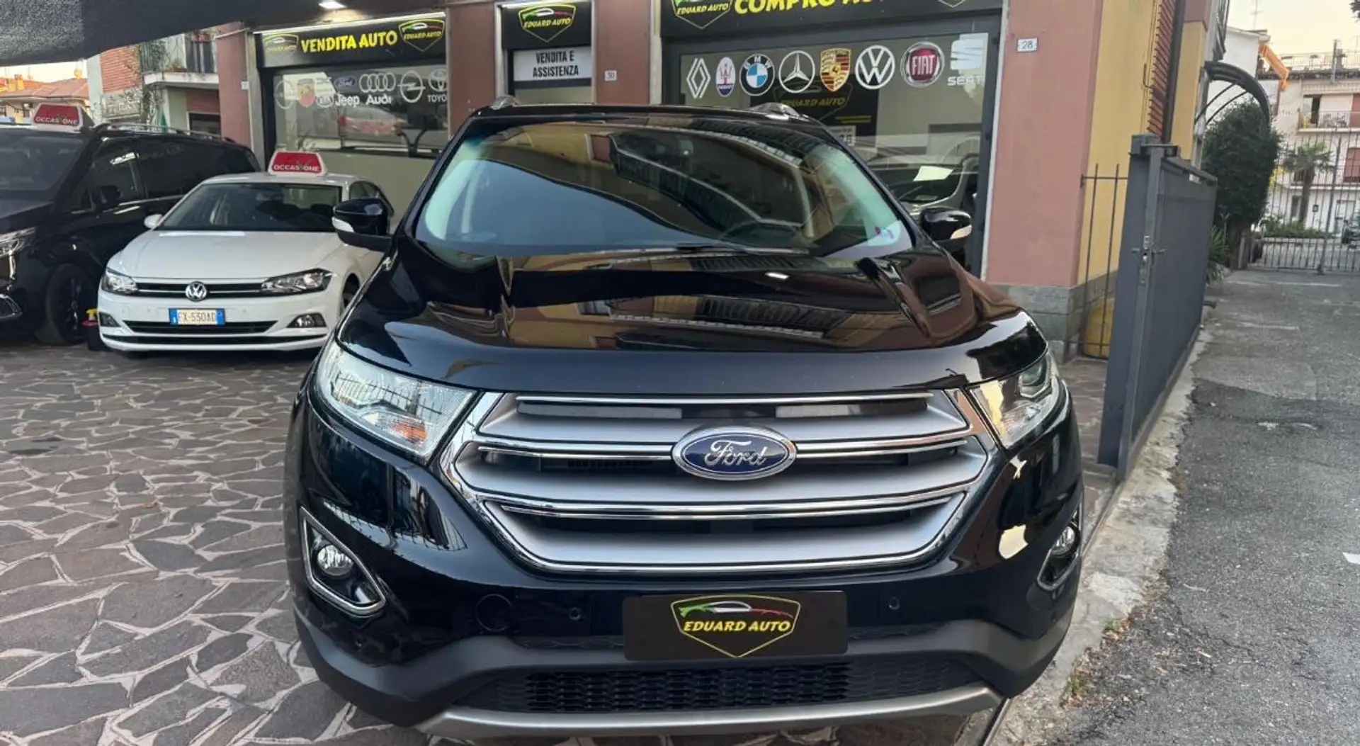 Ford Edge 2.0 tdci Titanium s&s awd 210cv 1 proprietario Black - 1