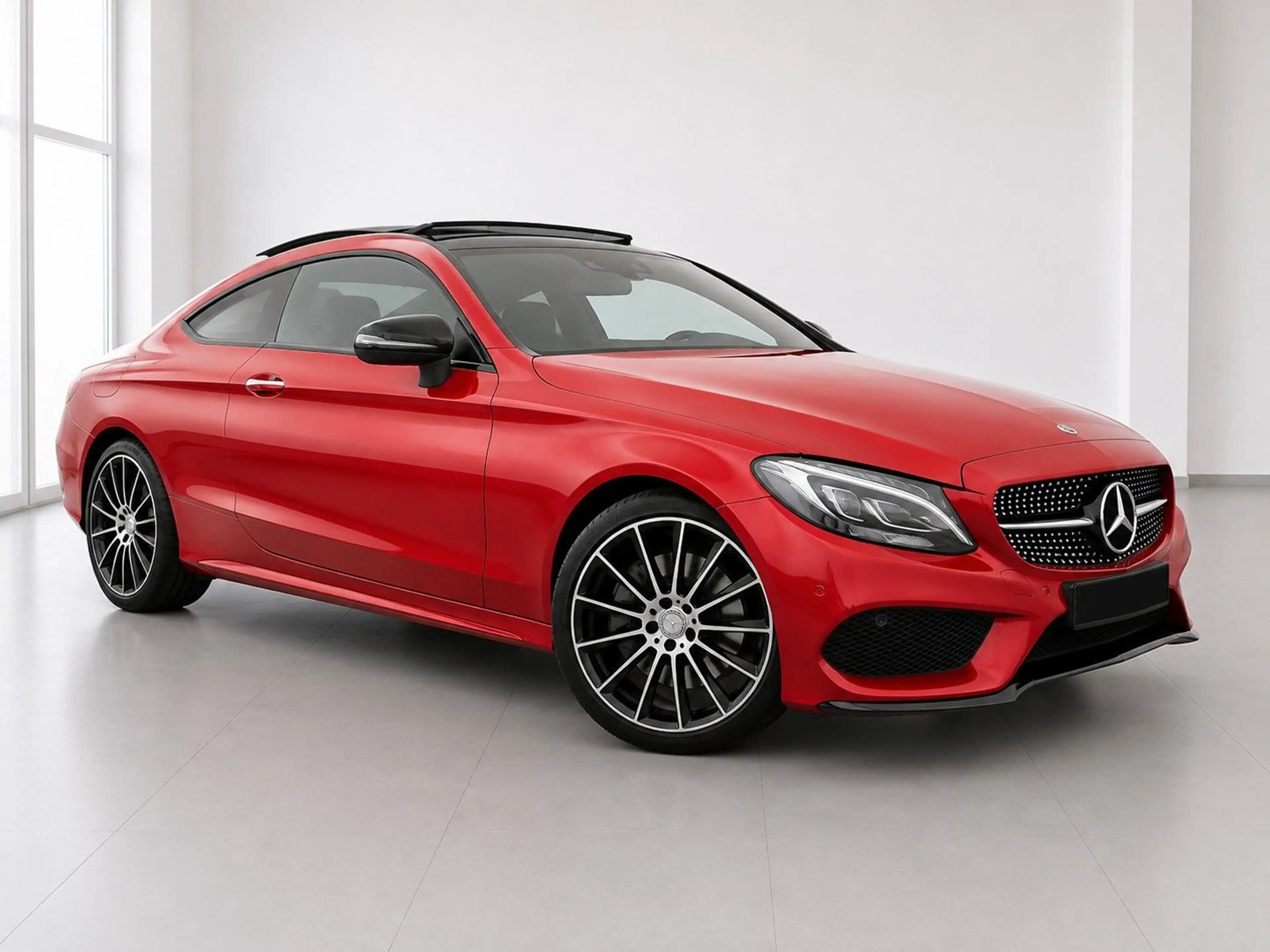 Mercedes-Benz C 300 Coupe/3xAMG-Line/Pano/Kam/Leder/19" — photo 3