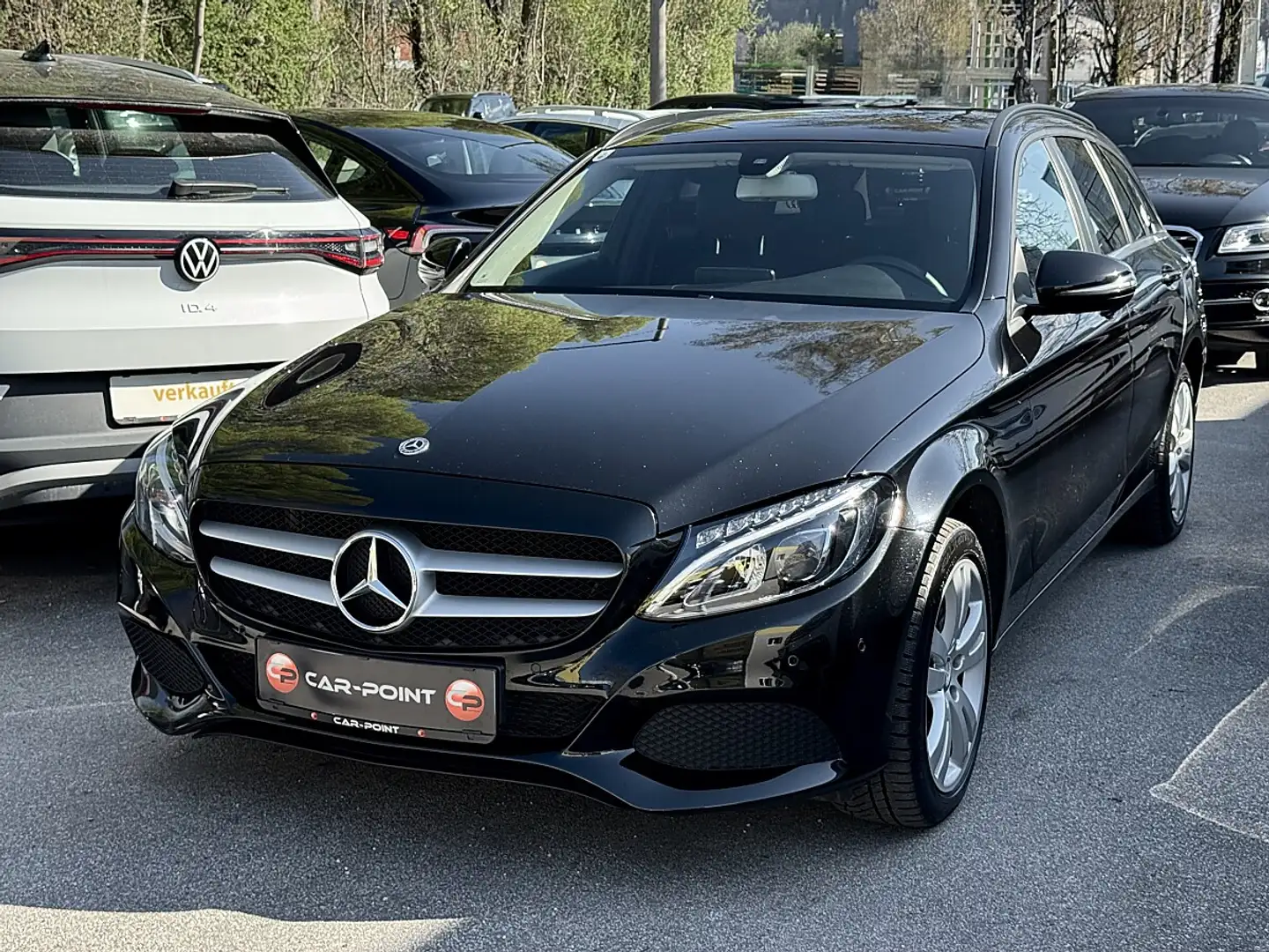 Mercedes-Benz C 180 d T Aut. 17"/NAVI/LED/SHZ Schwarz - 1
