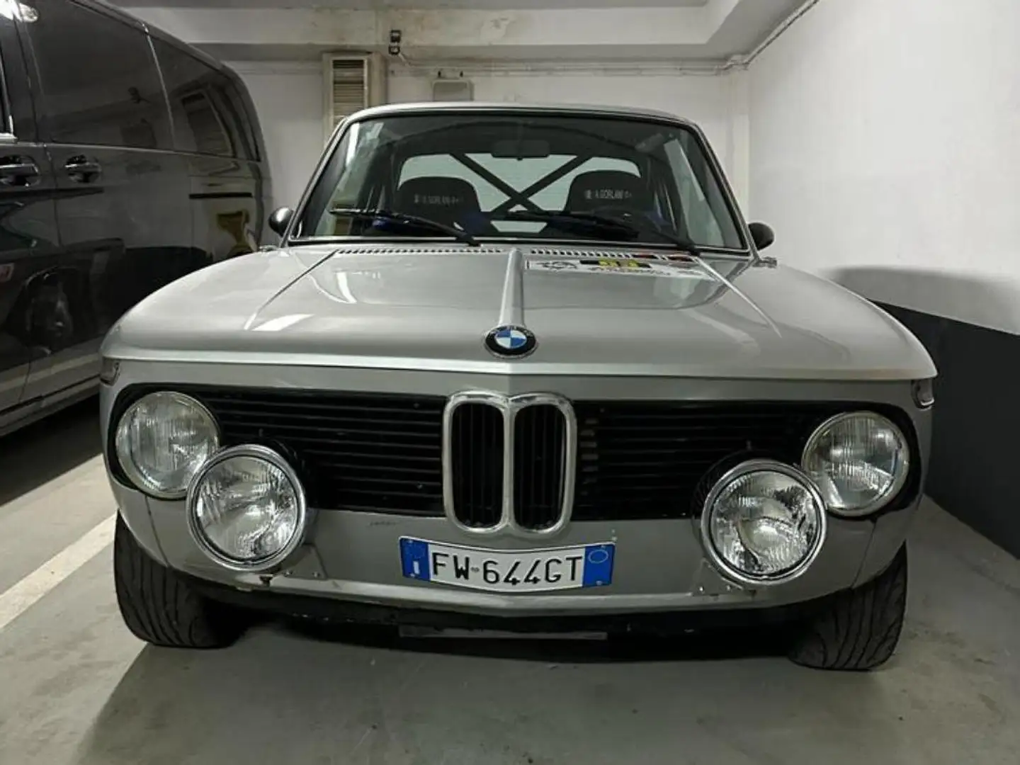 BMW 2002 Versione 1602 allestita rally srebrna - 1