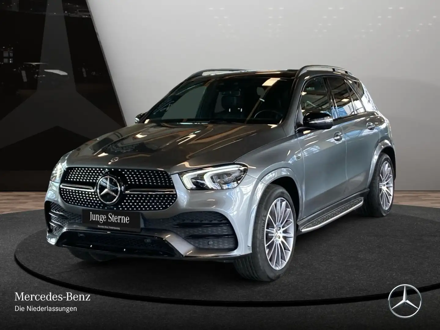 Mercedes-Benz GLE 350 de 4M AMG+EXCLUSIVE+NIGHT+PANO+360+LED+21" Grau - 2