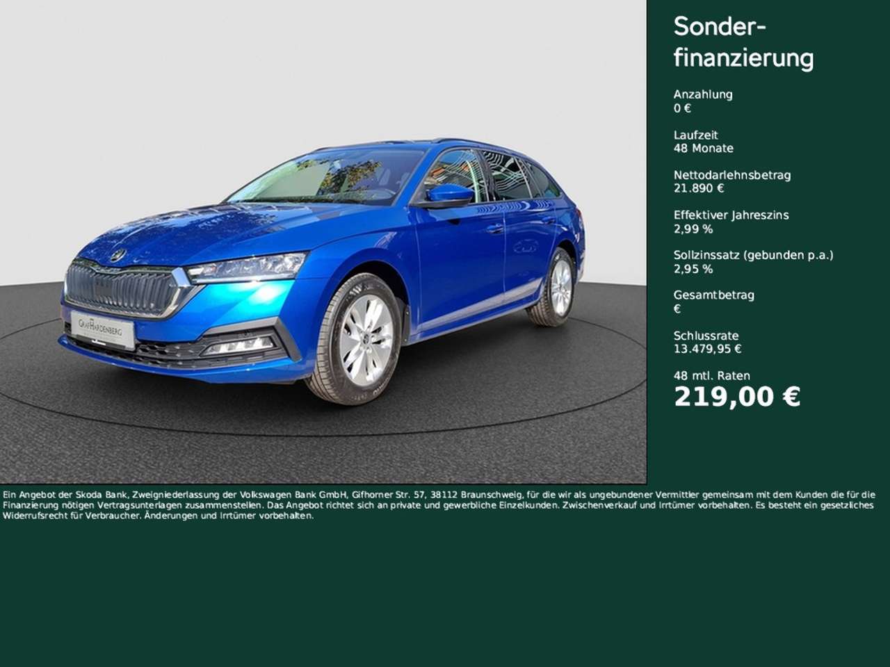 Skoda Octavia 2022 — Combi 2.0 TDI DSG Ambition