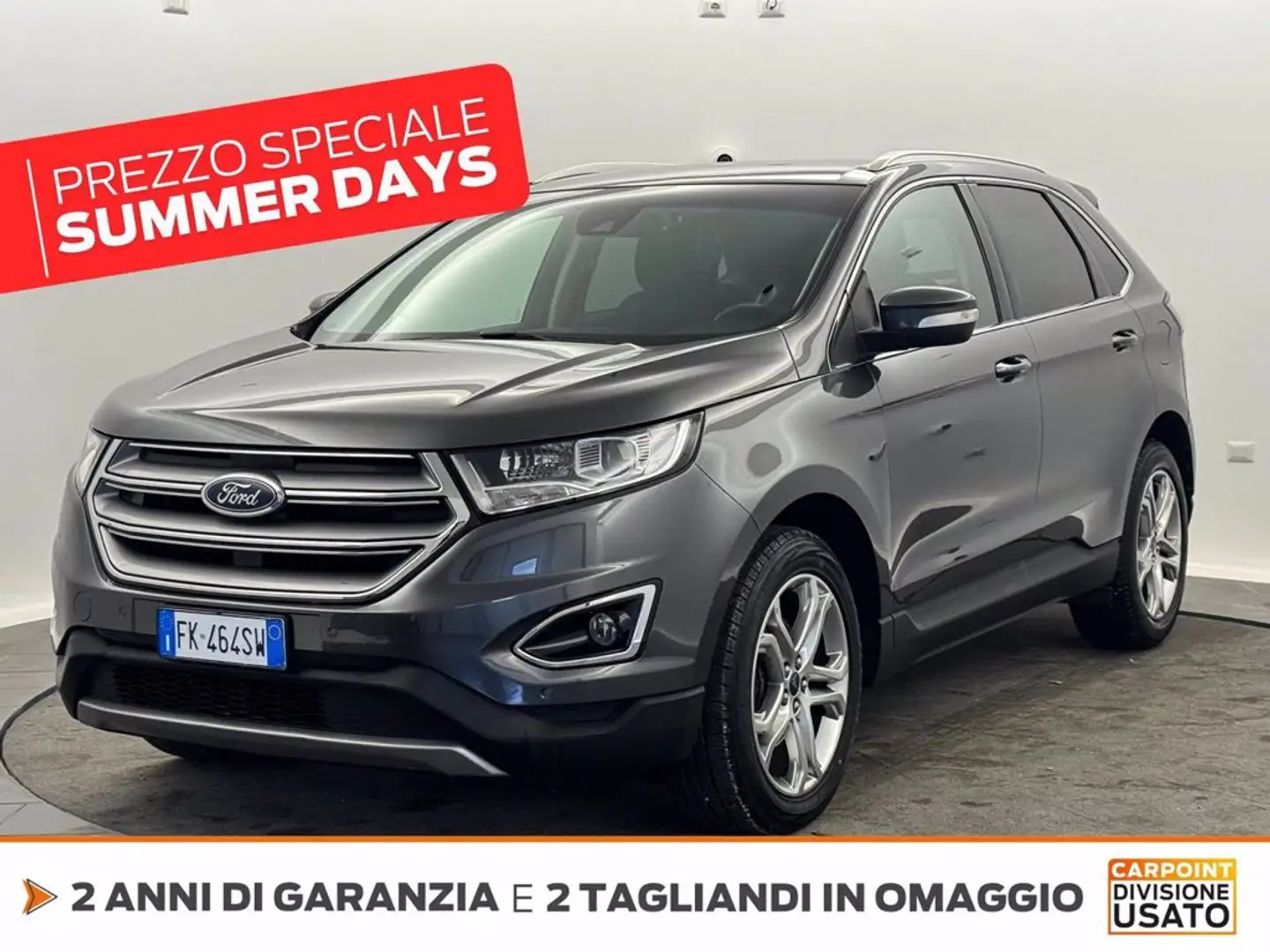 Ford Edge 2.0 tdci titanium s&s awd 210cv powershift Сірий - 1