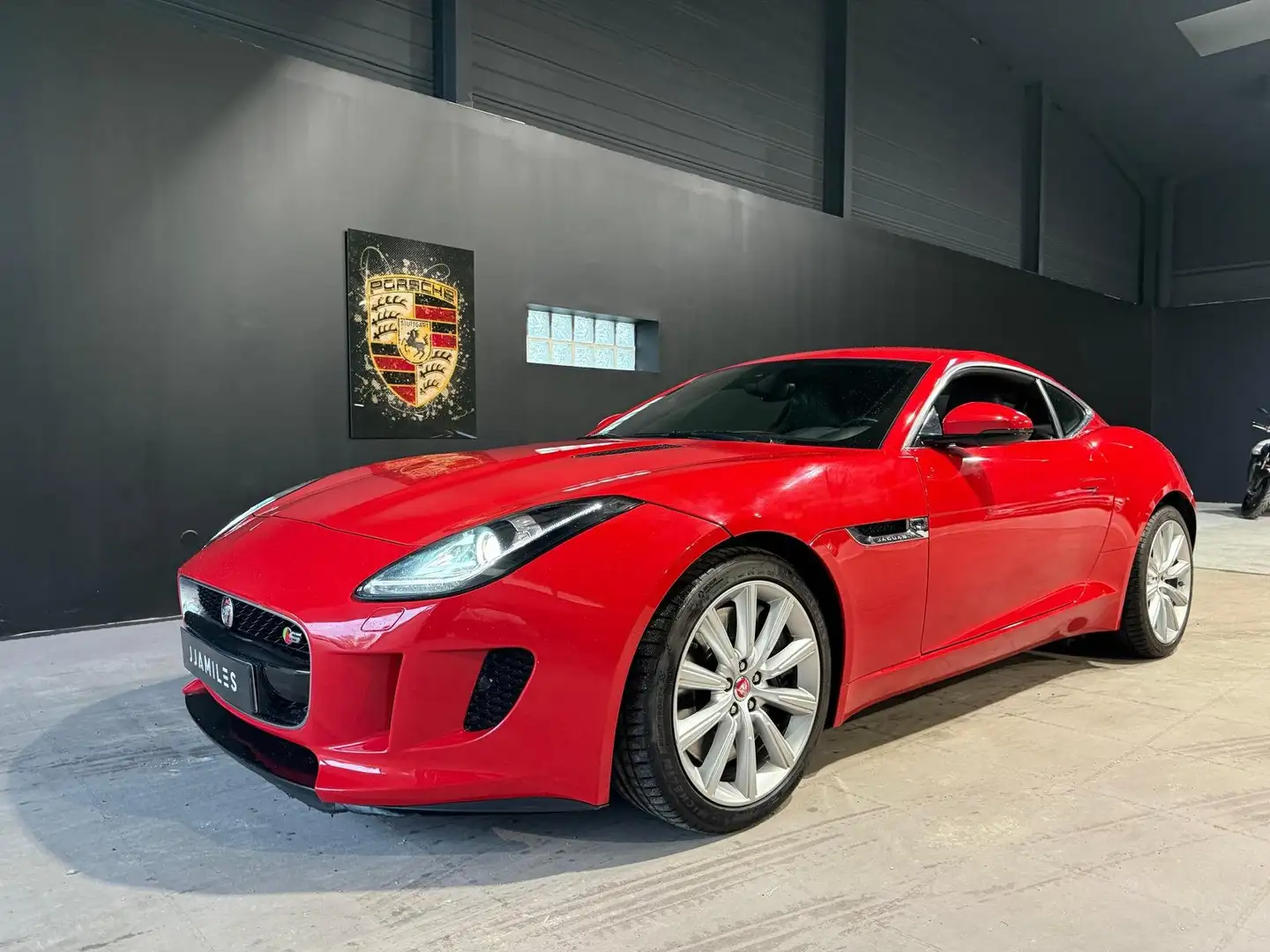 Jaguar F-Type F-Type Coupé V6 S 3.0 380 Suralimenté A Rojo - 1