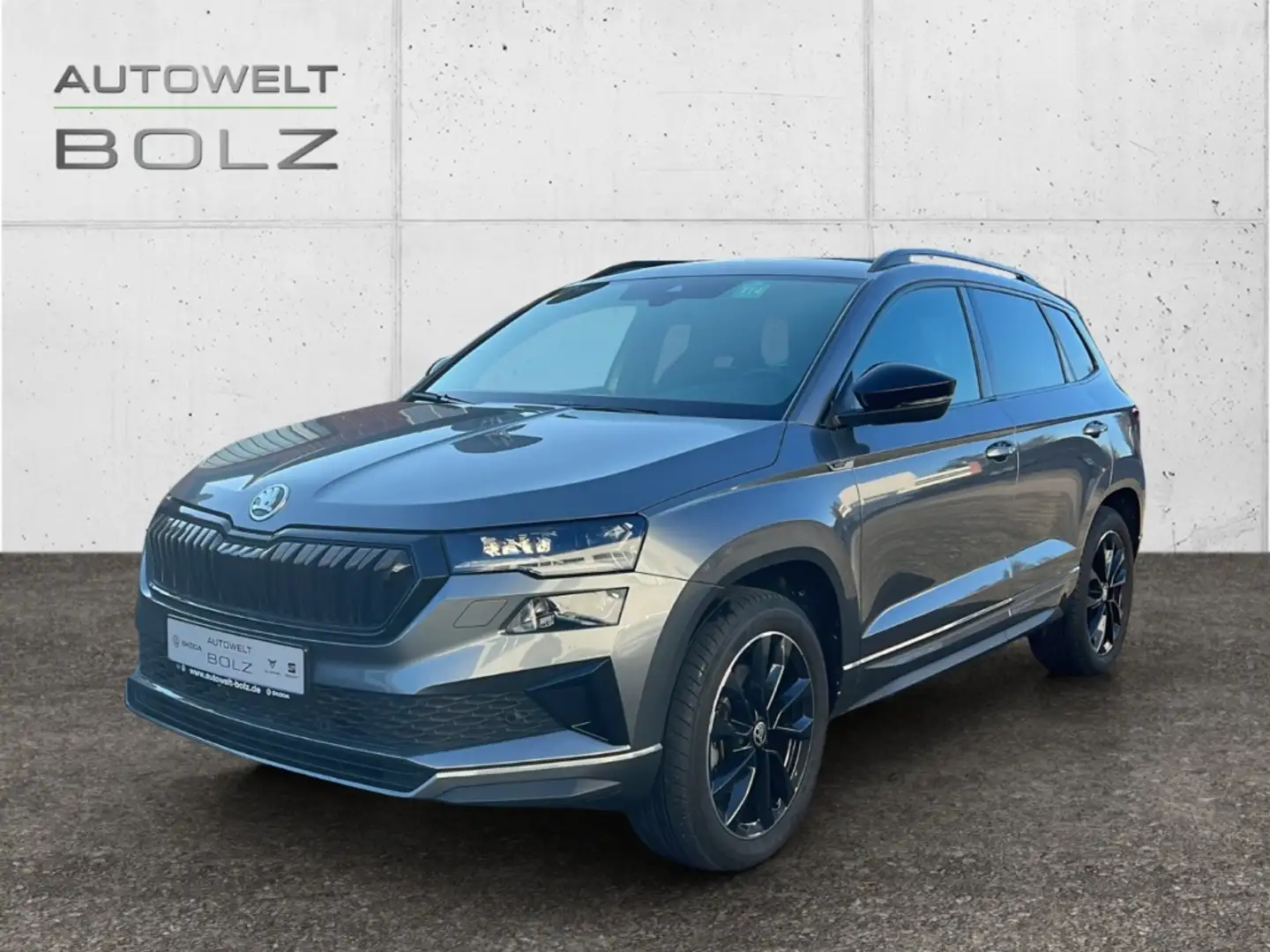 Skoda Karoq Sportline 4x4 2.0 TSI Perf.Paket DCC ACC Kamera Na Grijs - 1