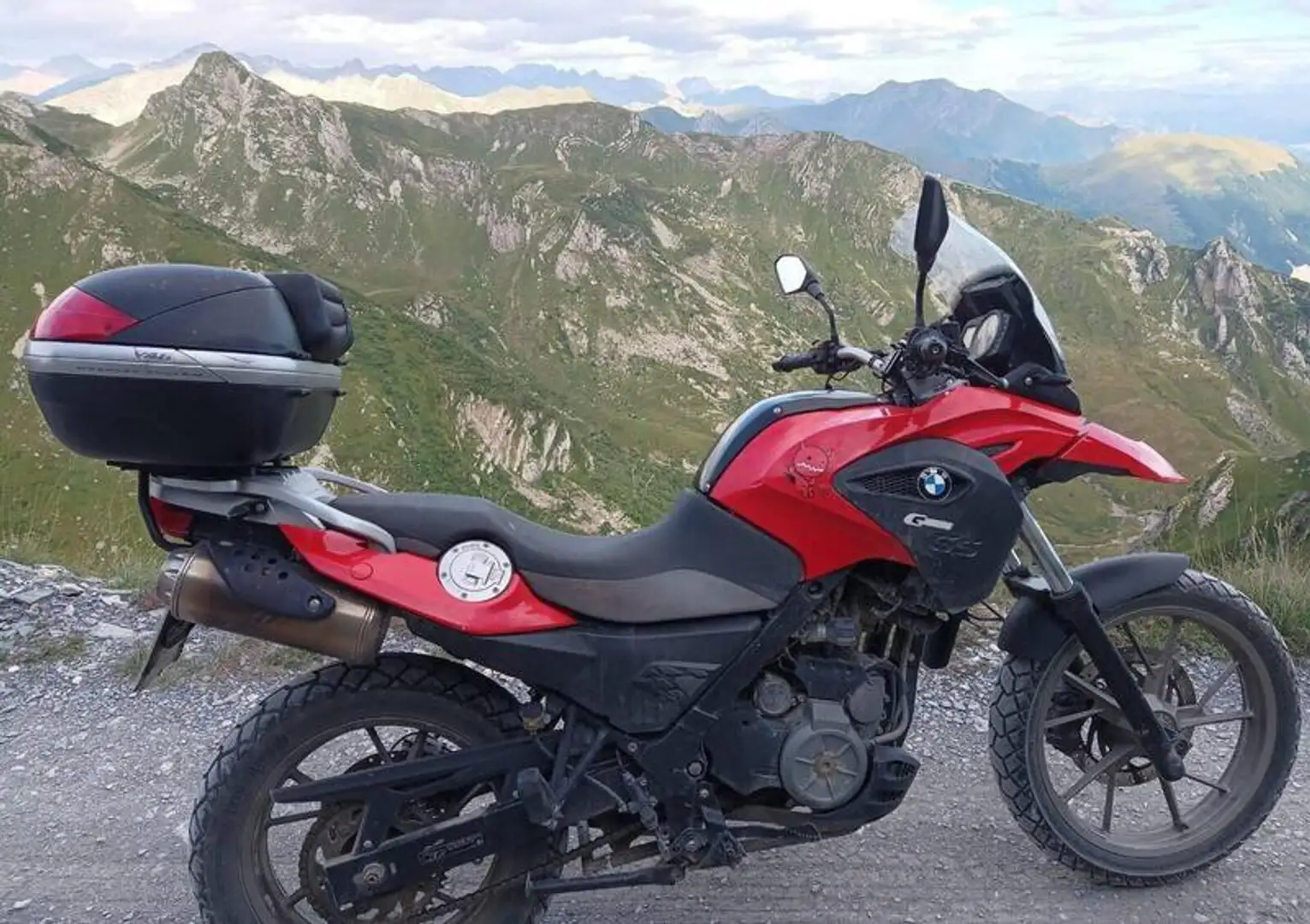 BMW G 650 GS ABS Rosso - 1
