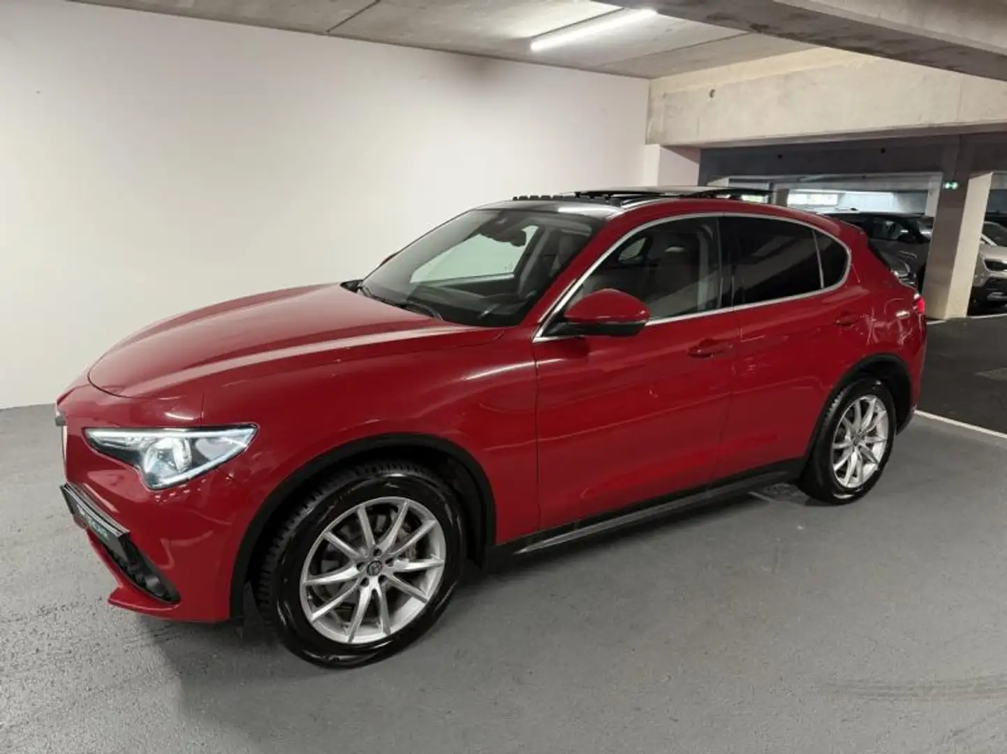 Alfa Romeo Stelvio 2.2 Diesel 210ch Lusso Q4 AT8 Rouge - 1