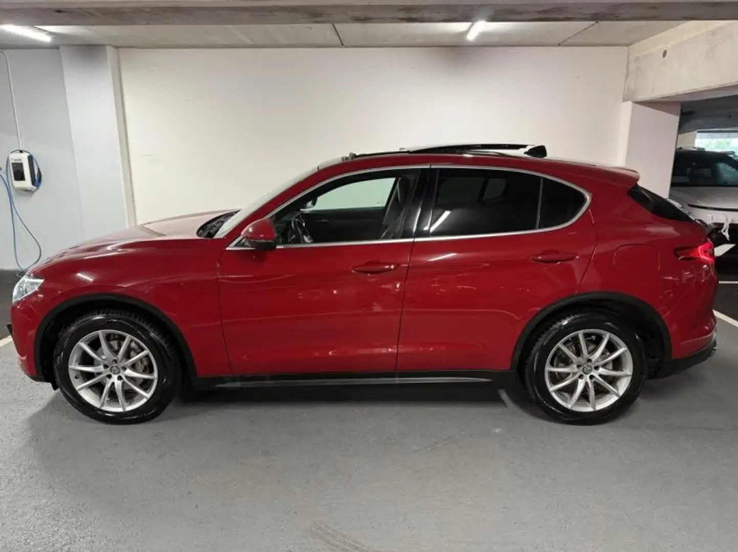 Alfa Romeo Stelvio 2.2 Diesel 210ch Lusso Q4 AT8 Rouge - 2