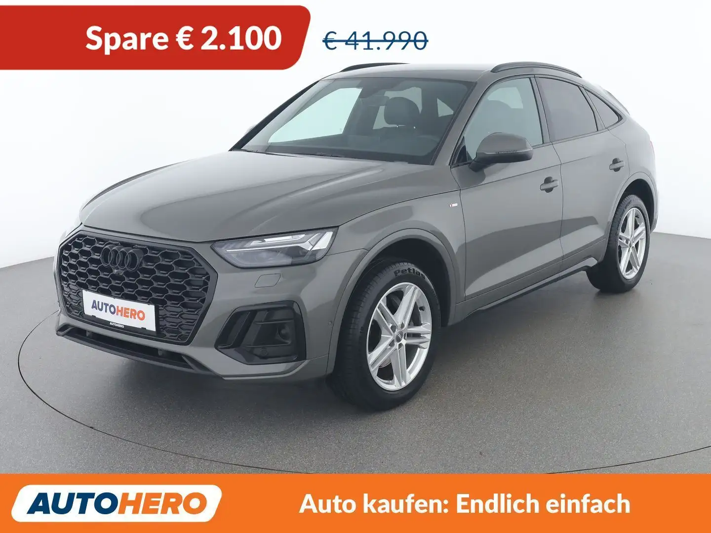 Audi Q5 40 TDI Mild-Hybrid quattro S line Grau - 1