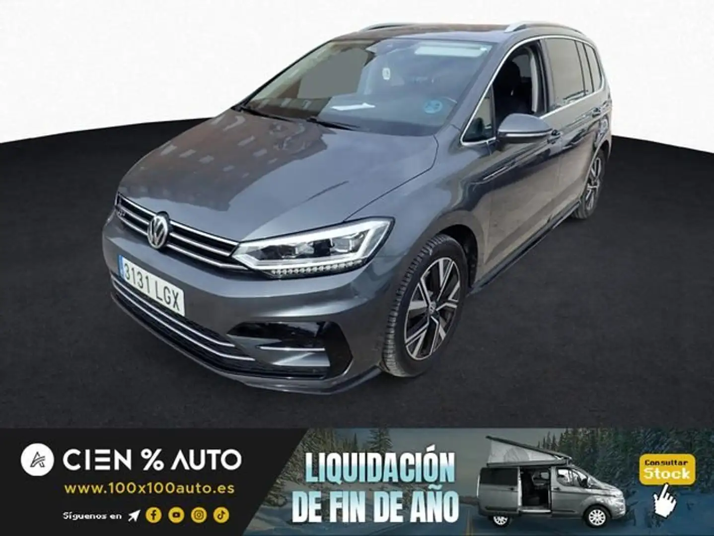 Volkswagen Touran 2.0TDI CR BMT Sport DSG7 110kW Gris - 1