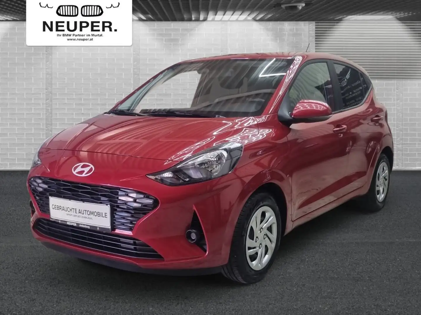 Hyundai i10 1,0 i Line Plus Rot - 1