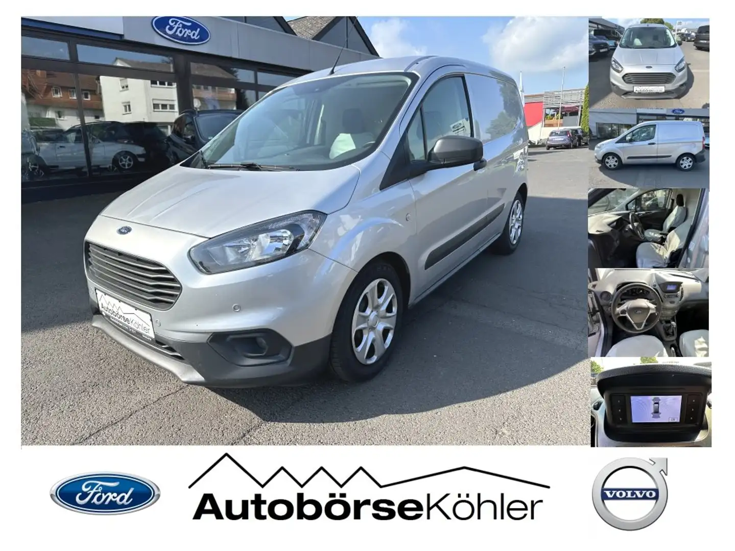 Ford Transit Courier Trend *Klima, EPH, Bluetooth, Bott-System-Ausbau* srebrna - 1