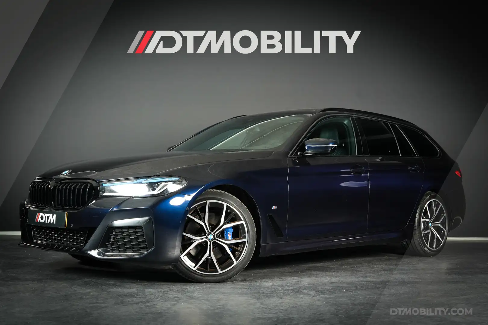 BMW 530 5-serie Touring Dealer O.H. | 530i High Ex. M-Spor Noir - 1