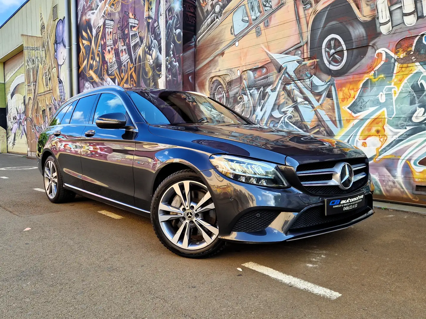 Mercedes-Benz C 300 C300e  Plug-in hybride  BTW aftrekbaar Gris - 2
