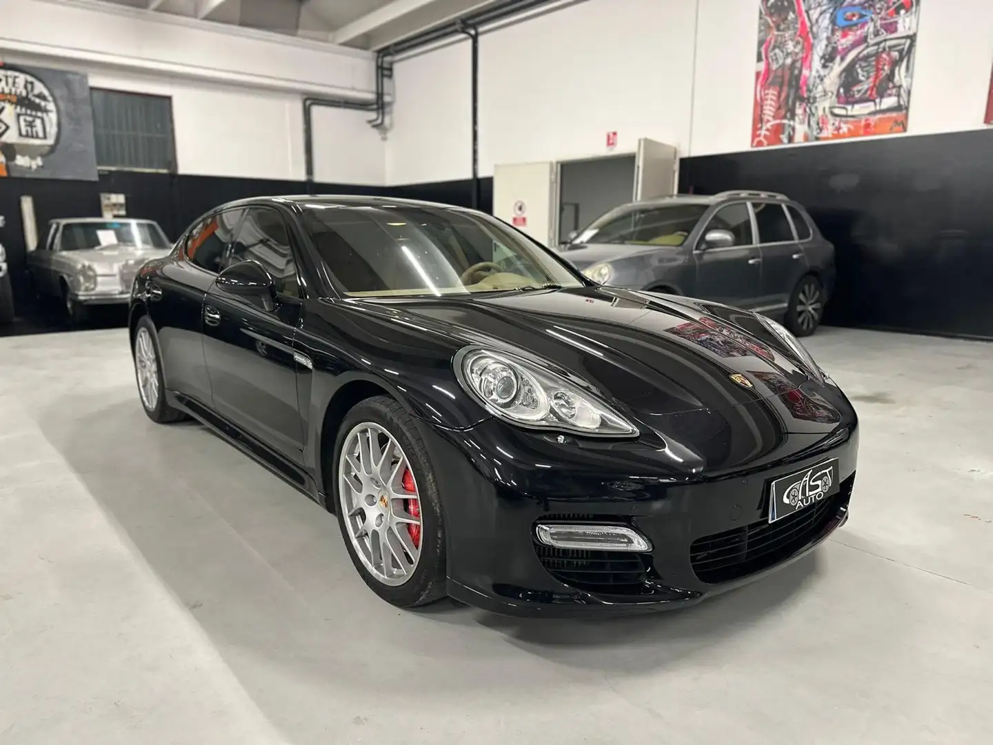 Porsche Panamera Panamera 4.8 Turbo FULL SERVICE BOSE CHRONO PERMUT Nero - 2