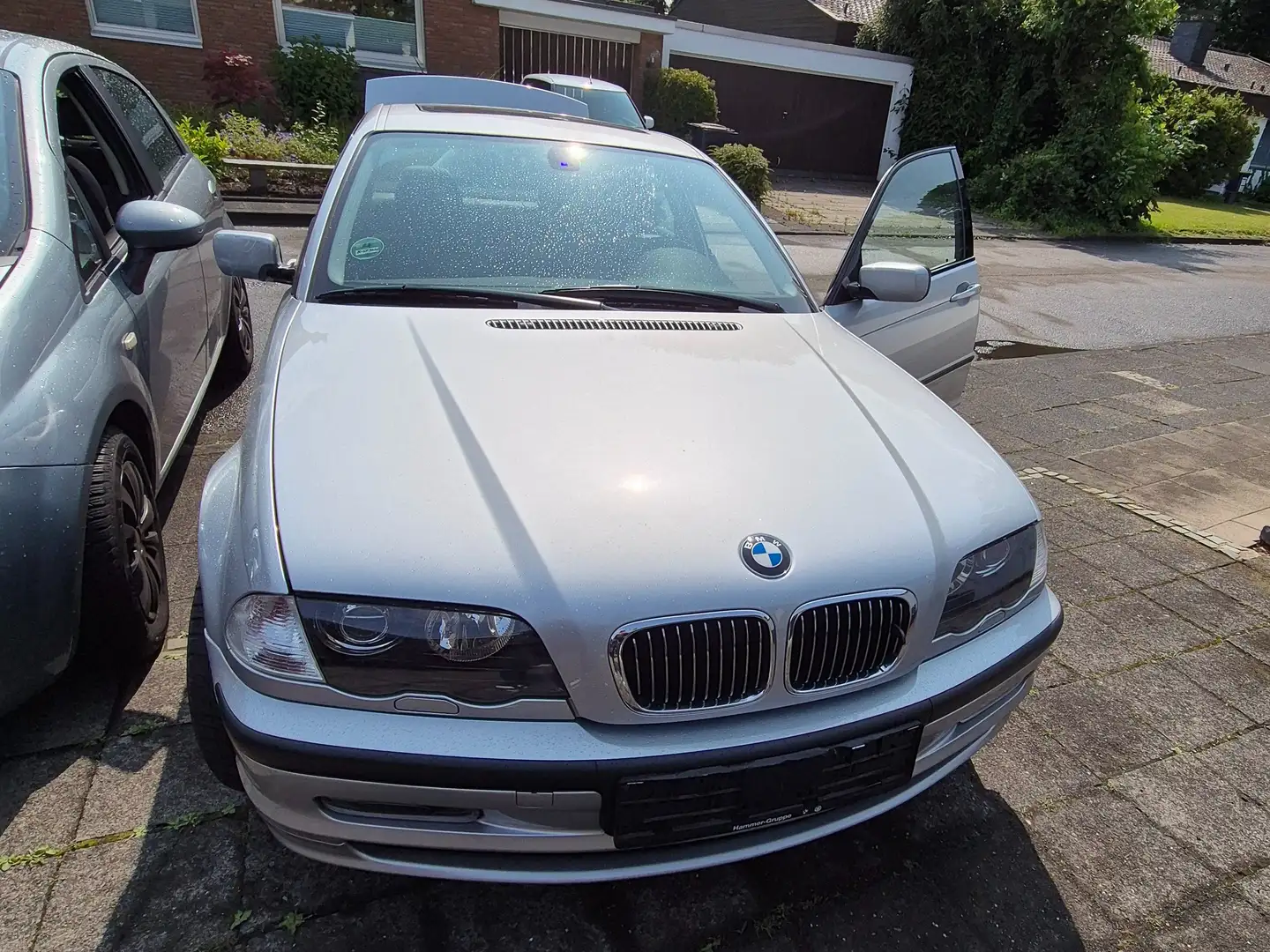 BMW 320 320i E46 1.HAND UNFALLFREI SCHECKHEFT RENTNER WAG. Argent - 2