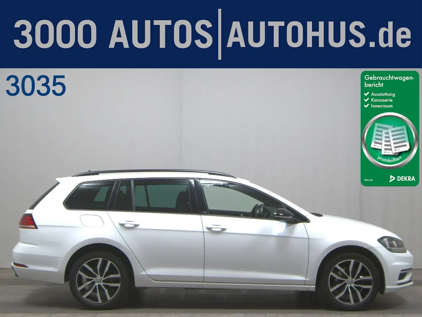 Volkswagen Golf Variant Golf VII Variant 1.0 TSI BMT United AHK ACC RFK Weiß - 1