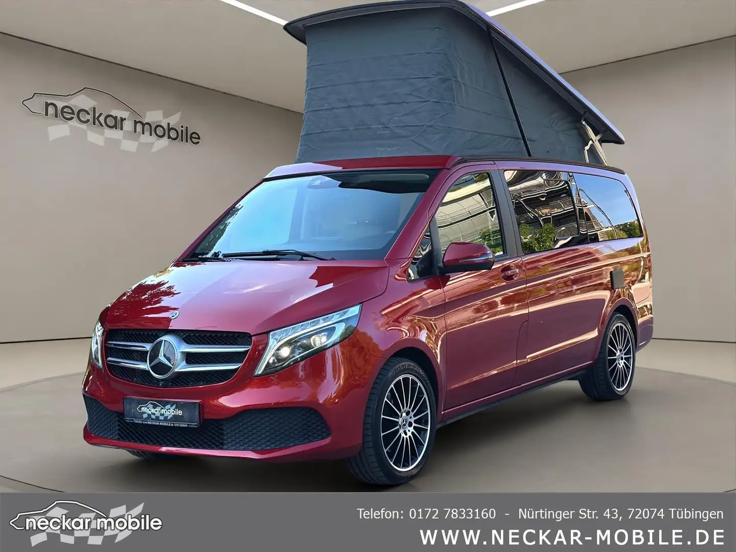 Mercedes-Benz V 300 Marco Polo Edi. Sportpak 4Mat TOP! Ausstattung Roşu - 1