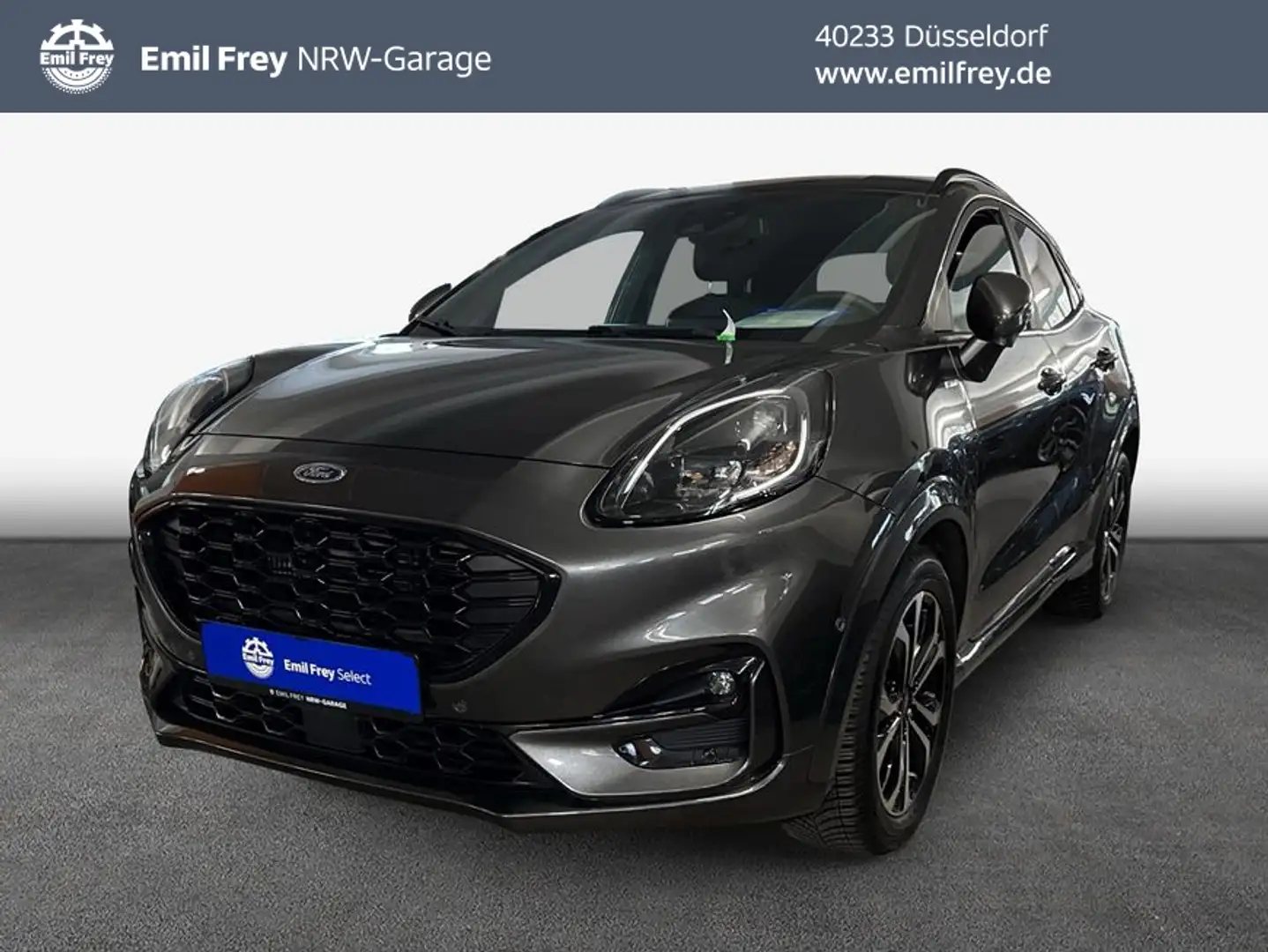 Ford Puma 1.0 Hybrid Aut. ST-LINE X NAVI+LED+ACC+RFK+SH Grijs - 1