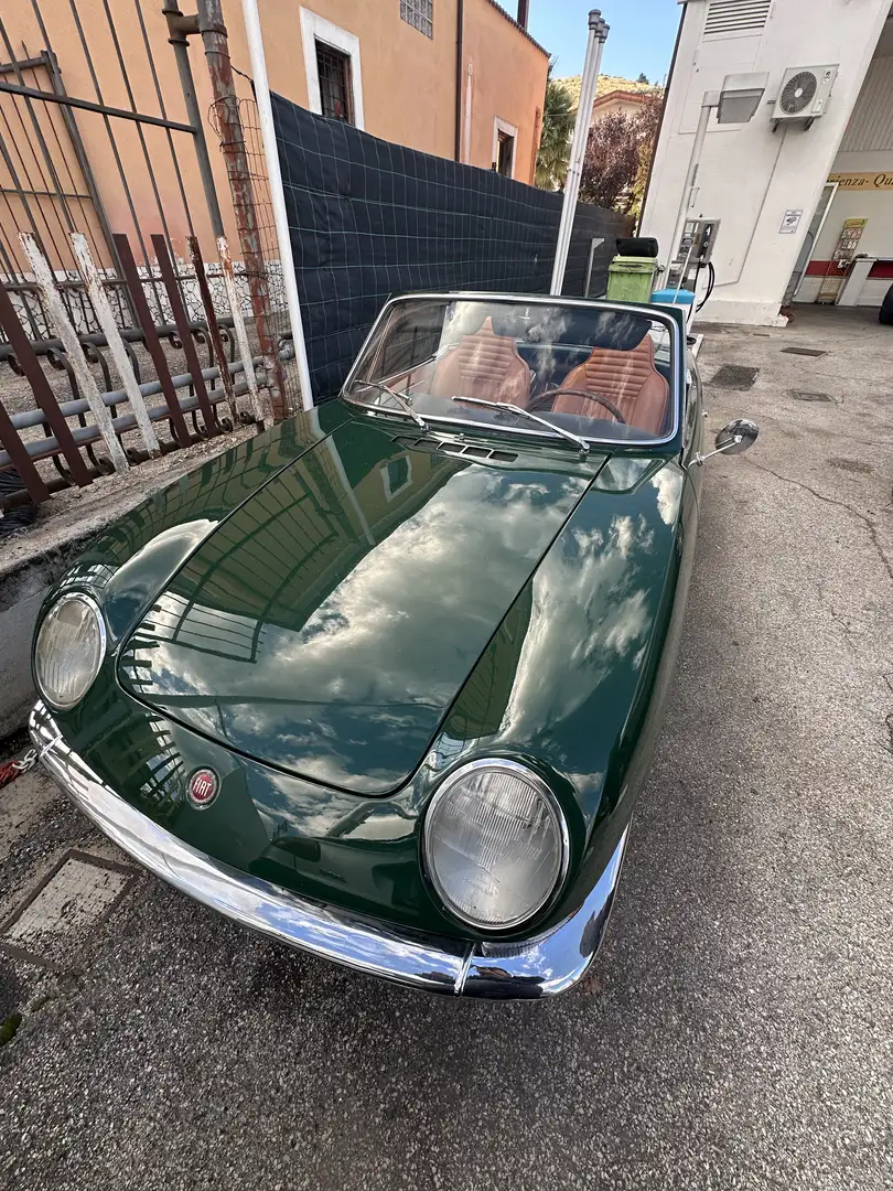 Fiat 850 Spider bertone Yeşil - 2