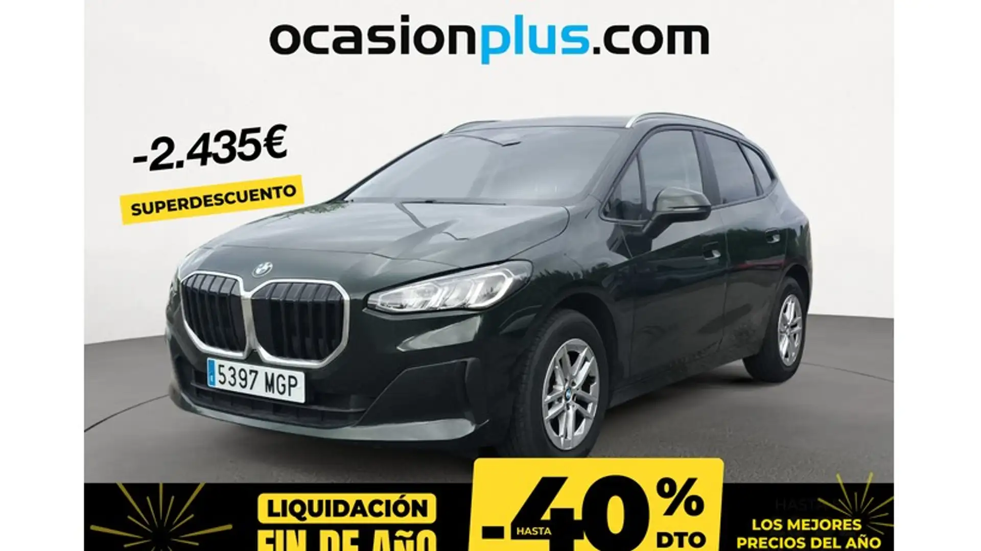BMW 218 218dA Active Tourer Vert - 1
