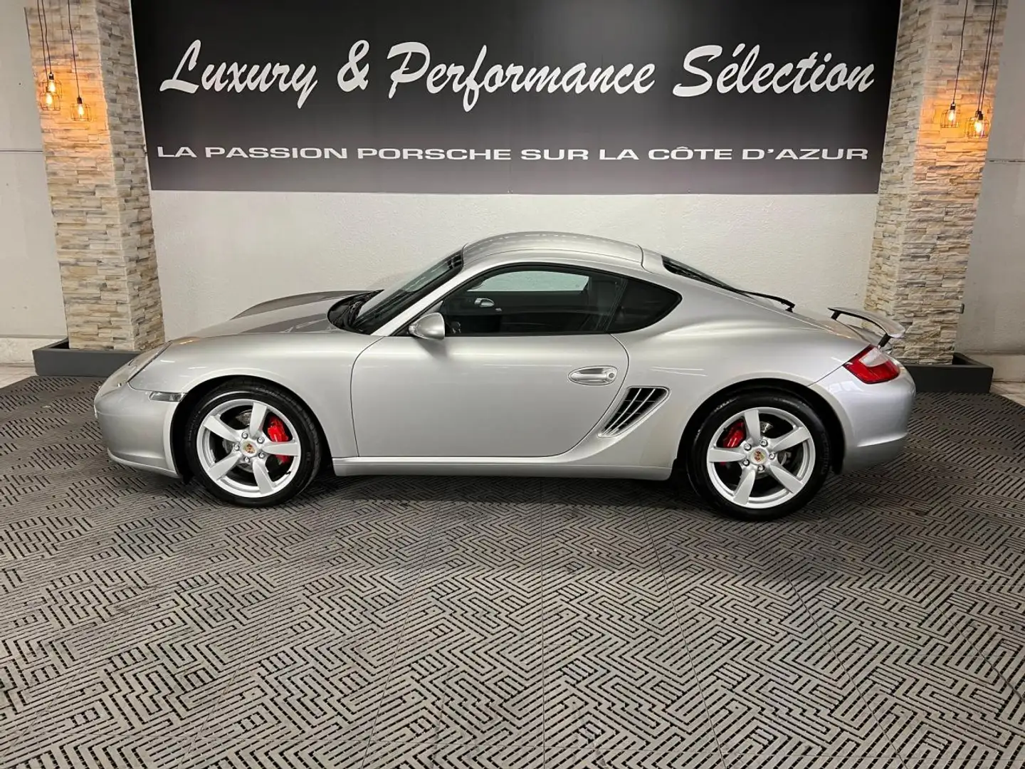 Porsche Cayman S type 987 3.4 295ch - 49000km - Carnet complet à  Szürke - 2