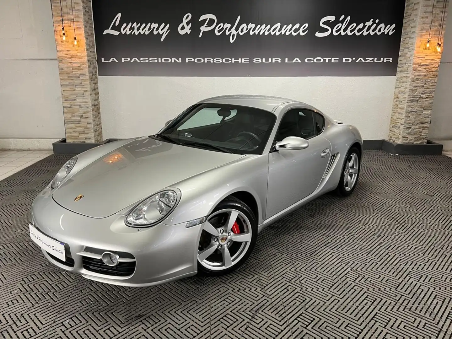 Porsche Cayman S type 987 3.4 295ch - 49000km - Carnet complet à  Szürke - 1
