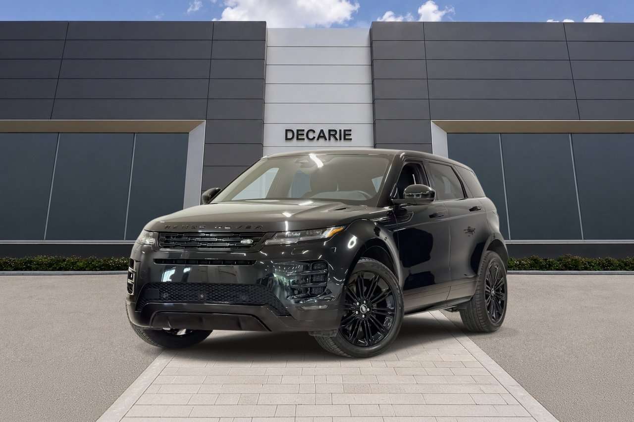 2026 Land Rover Range Rover Evoque P250 Dynamic SE *Ltd Avail* CPO Warranty included. Financing available from 4.8% up to 84 months / Garantie Certifiée inc